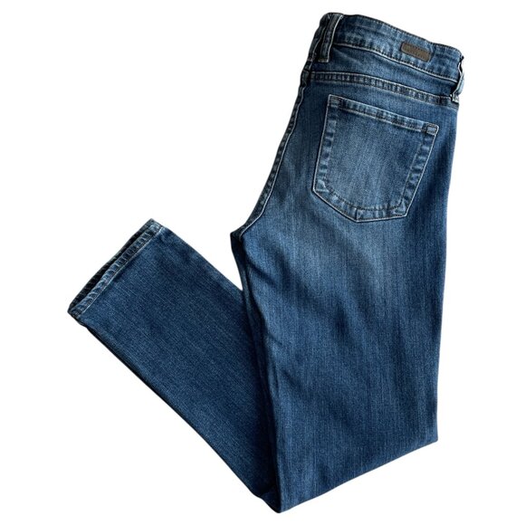 Kut from the Kloth Boyfriend Distressed Jeans Medium Wash, Size 6  Rise 9" - Picture 1 of 8